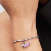 Billede af Pandora Jul Gravhund charm platinbelagt metalblanding m. synt. opal + emalje