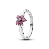 Billede af Pandora Disney Mulan Kirsebærblomst ring platinbelagt metalblanding (str. 52)