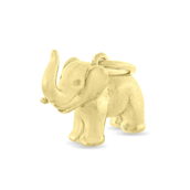 Vedhæng elefant (lg. 18 mm.)  8 kt facon 6,5 gr (prisen er excl. guld)