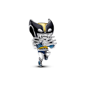 Pandora Marvel Wolverine charm sølv m. emalje