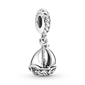 Pandora Sejlskib charm sølv